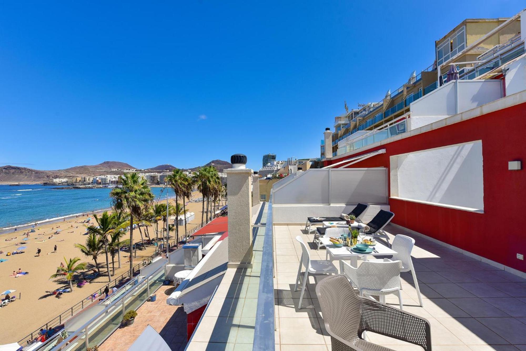 Apartment Over The Sea Las Canteras Mc ลาสปัลมาส เด กรานคานาเรีย ภายนอก รูปภาพ