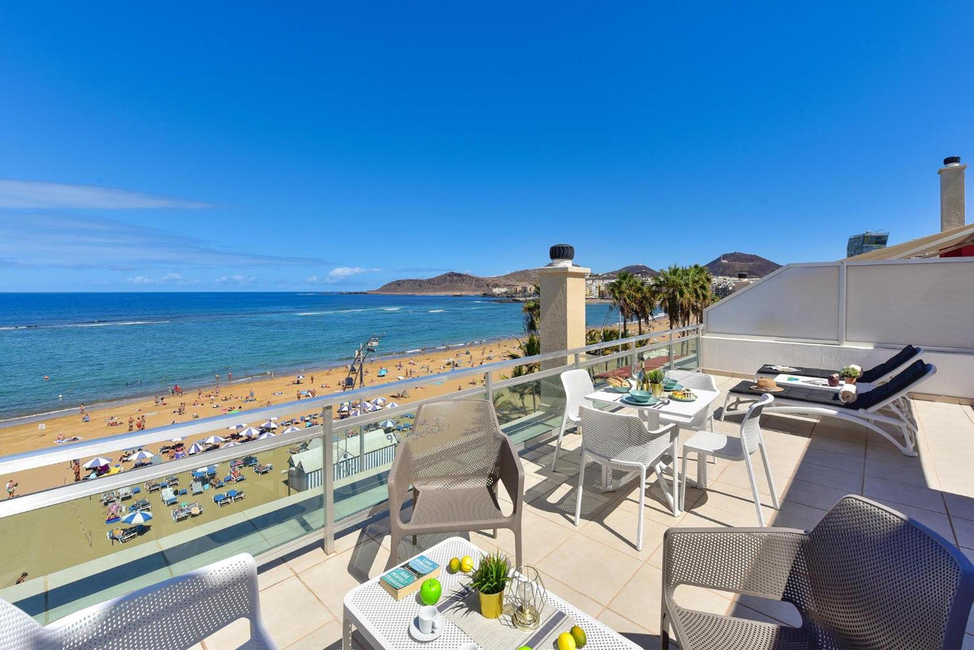 Apartment Over The Sea Las Canteras Mc ลาสปัลมาส เด กรานคานาเรีย ภายนอก รูปภาพ